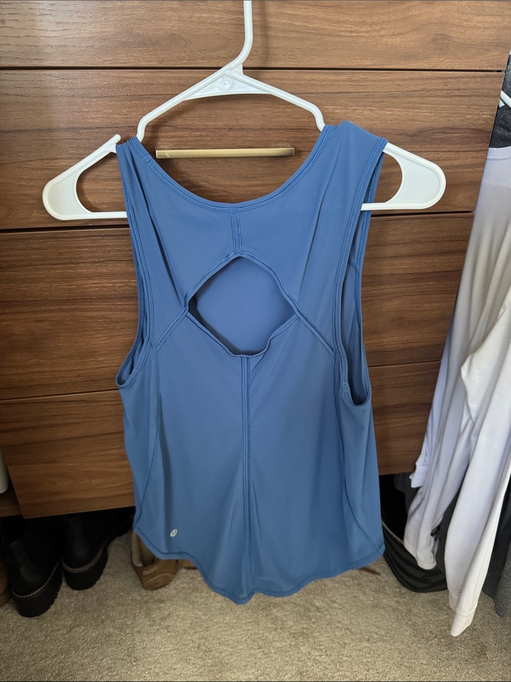 Lululemon Everyday Seam-Detail Athletic Tank — Blue - Picture 2 of 3